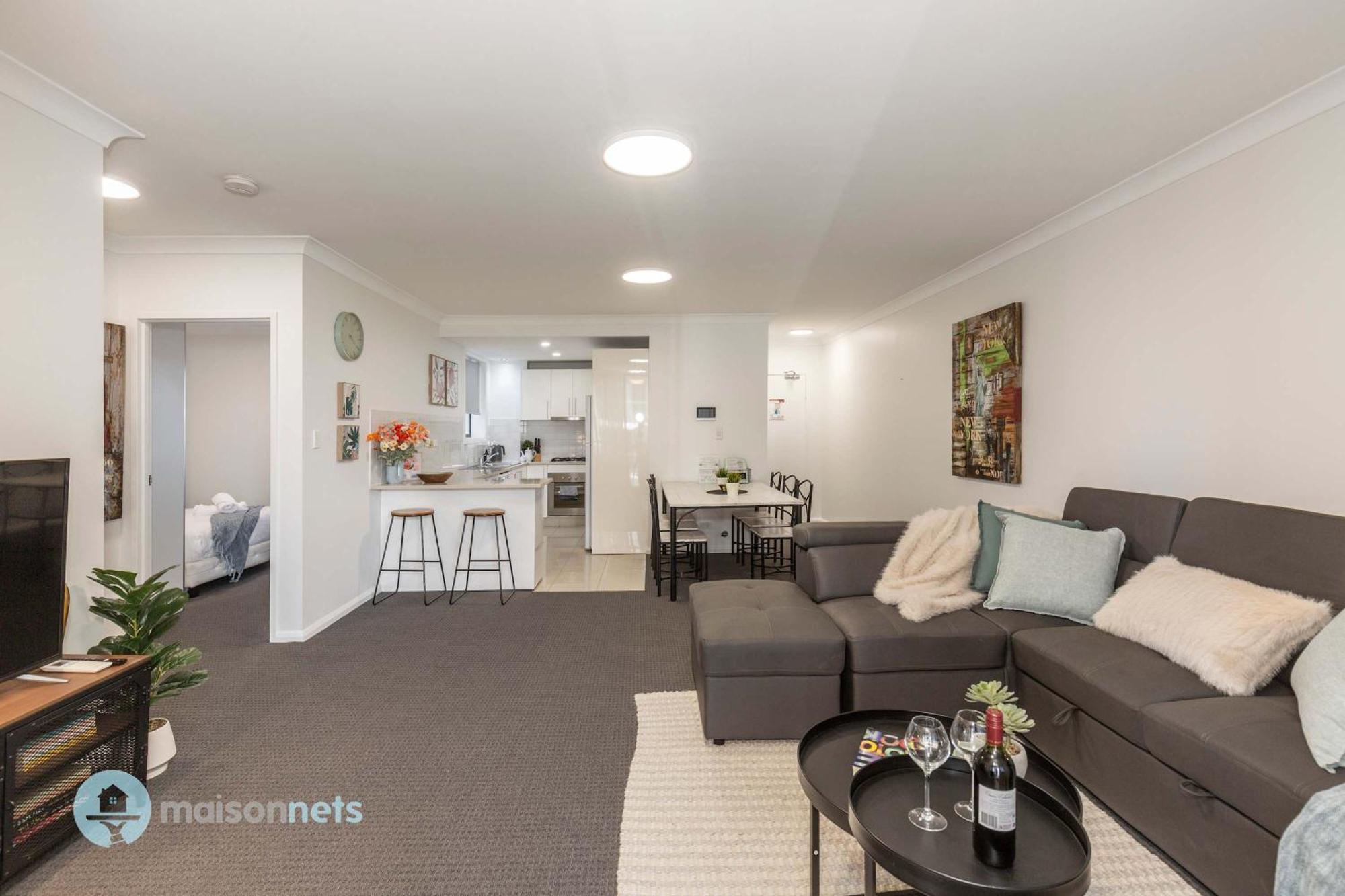 2 Bedroom 2 Bathroom With Balcony And Parking Apartment